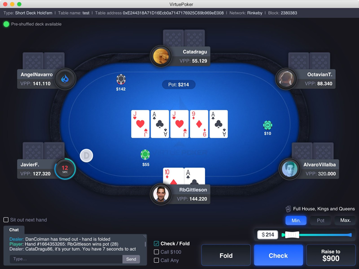 Online poker